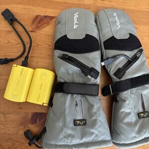 Volt 7V Nylon Heated Mittens S-M-L No Charger